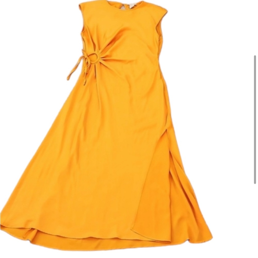 House of Harlow orange cut out dress NWT